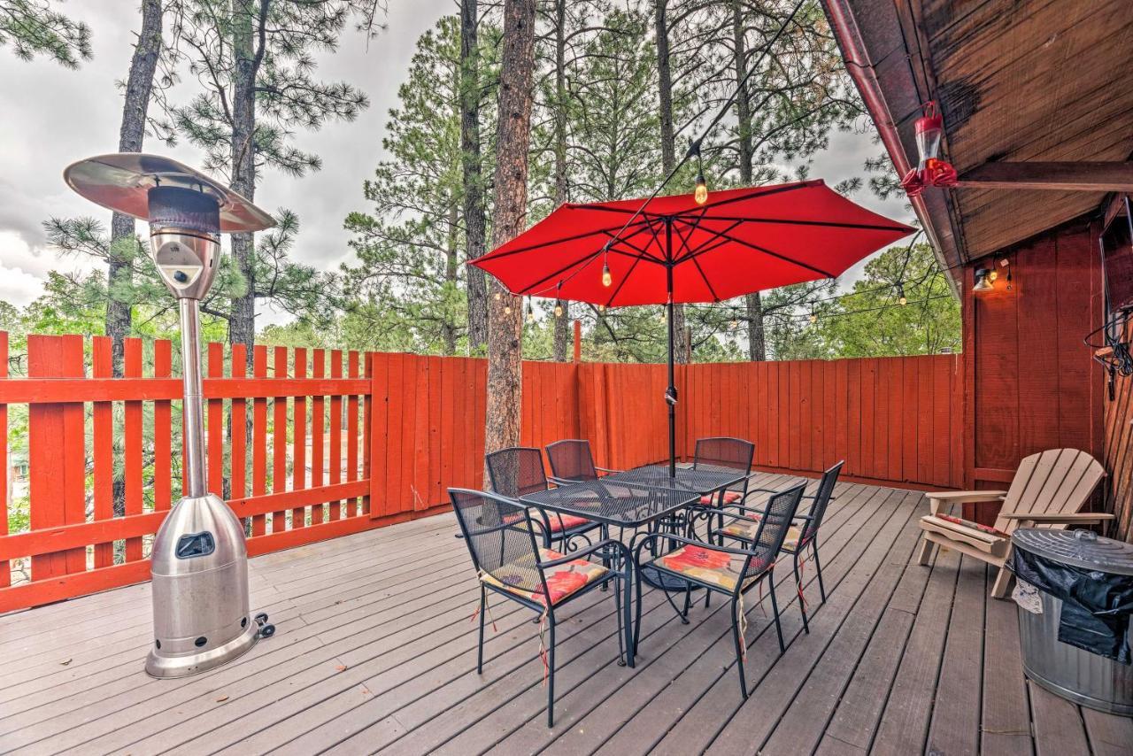 Ruidoso Cabin With Deck And Grill - Walk To Town! Exterior photo