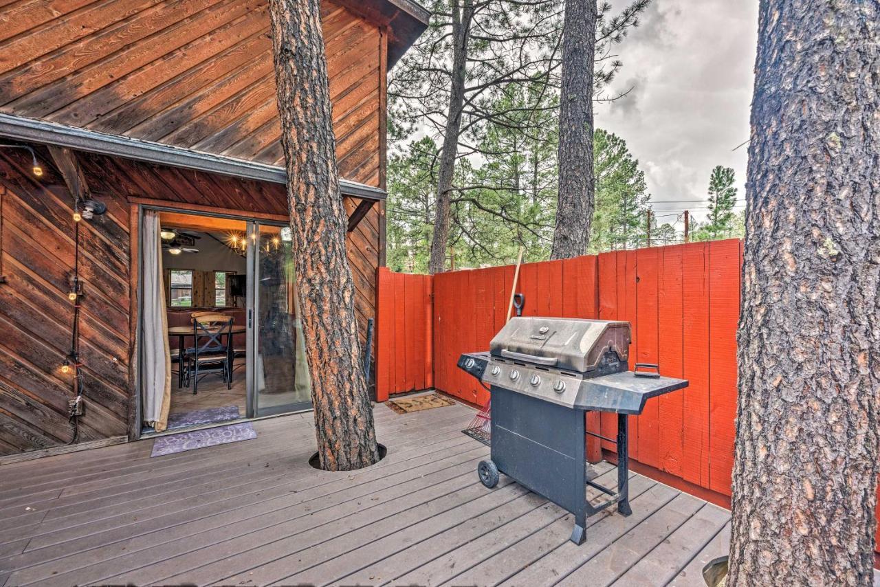 Ruidoso Cabin With Deck And Grill - Walk To Town! Exterior photo