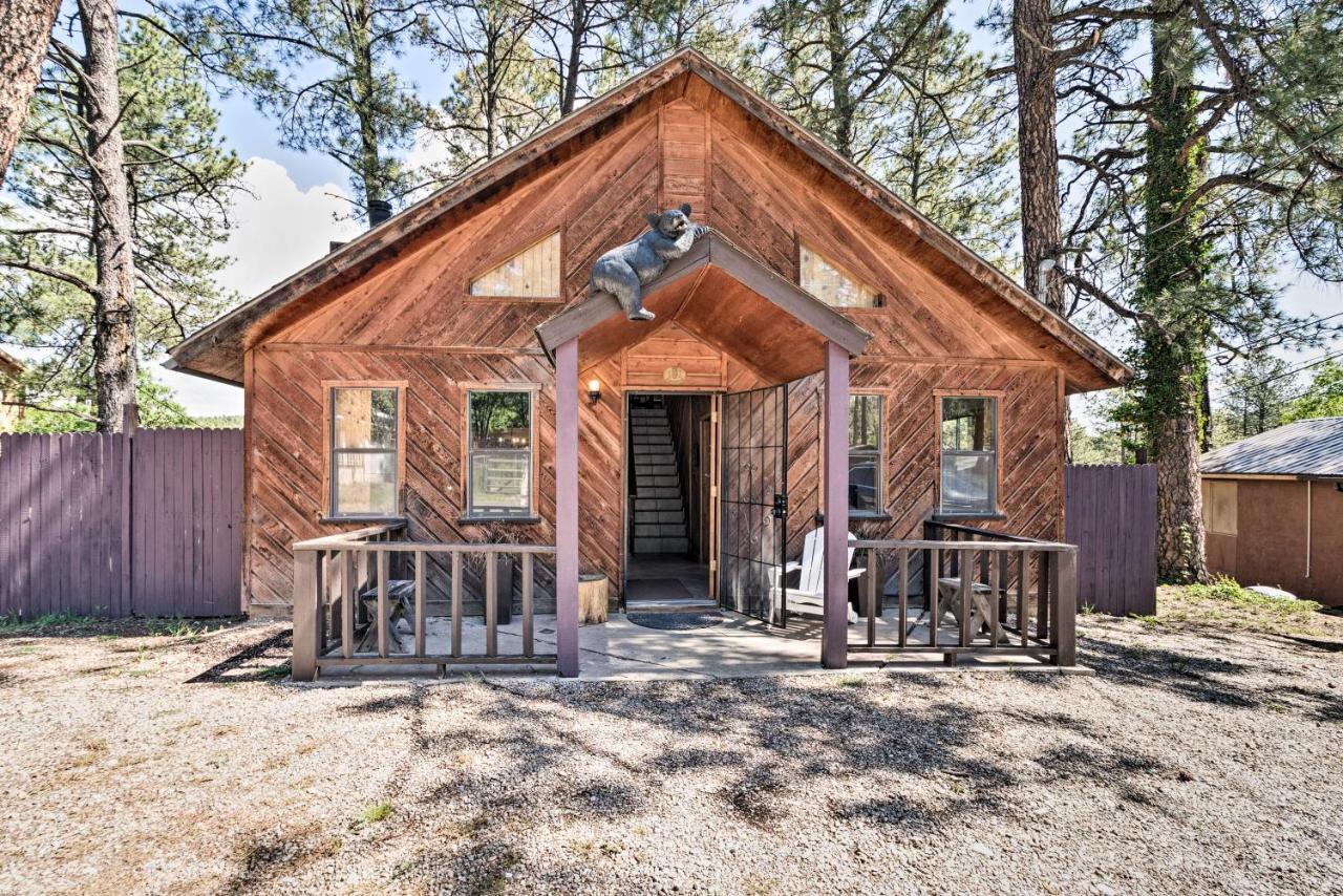 Ruidoso Cabin With Deck And Grill - Walk To Town! Exterior photo
